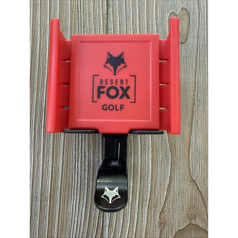 Phone Caddy + Cigar Holder – Adjustable Golf Cart Phone Mount with Secure Cigar